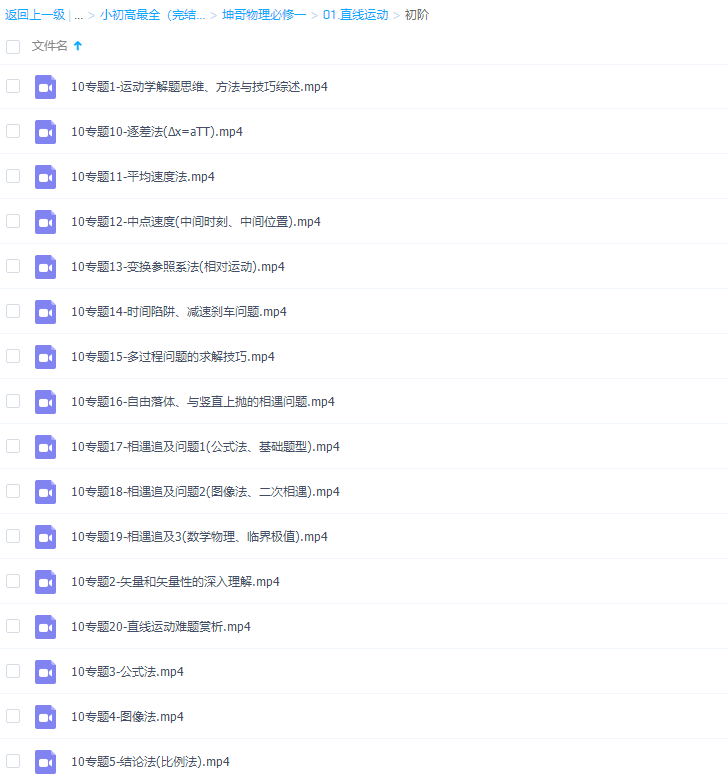 高中物理腾讯课堂坤哥物理必修一直线运动初阶版视频课程插图1 高中物理腾讯课堂坤哥物理必修一直线运动初阶版视频课程插图1