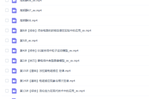 高中物理高途课堂高明静高二物理2021年秋季A+班课完结