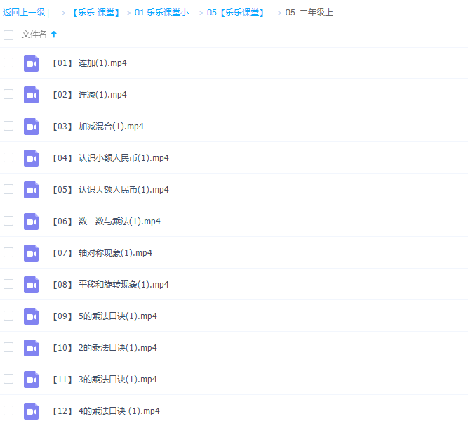 乐乐课堂小学数学二年级上册(I)视频课程插图 乐乐课堂小学数学二年级上册(I)视频课程插图
