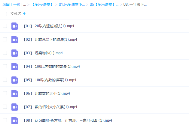 乐乐课堂小学数学一年级下册(I)视频课程插图 乐乐课堂小学数学一年级下册(I)视频课程插图
