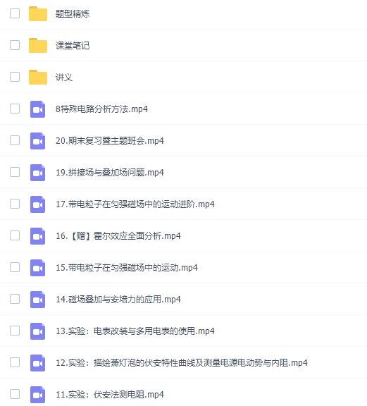 作业帮林琬晴2021秋季高二物理秋季尖端班完结插图