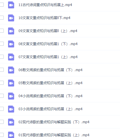 高中语文乐学在线陈焕文高一语文2021年秋季班课程完结插图2 高中语文乐学在线陈焕文高一语文2021年秋季班课程完结插图2