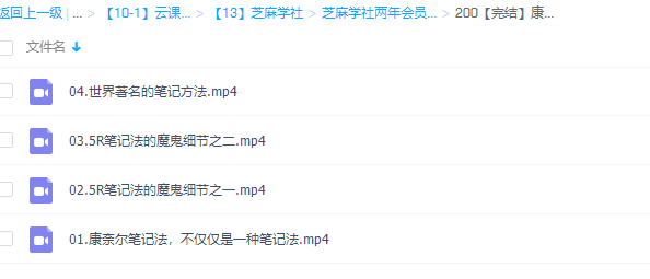 芝麻学社:康奈尔笔记法视频插图 芝麻学社:康奈尔笔记法视频插图