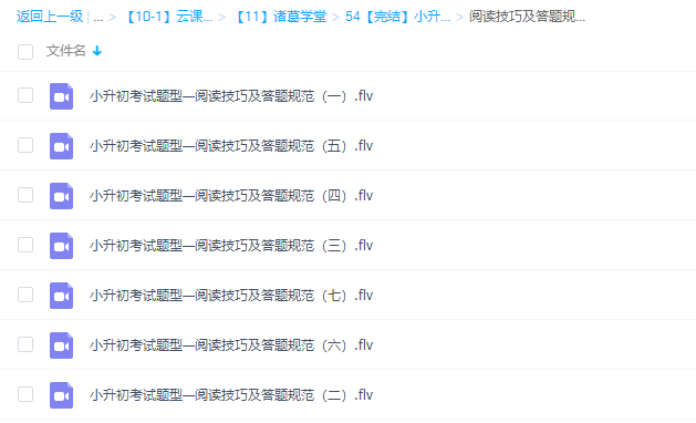 小升初诸葛学堂:阅读技巧及答题规范插图 小升初诸葛学堂:阅读技巧及答题规范插图