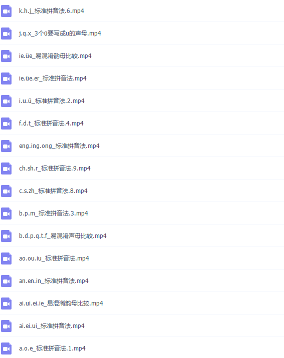 沪江学院全能宝宝拼音儿歌完结插图1 沪江学院全能宝宝拼音儿歌完结插图1