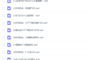 少年得到物理杨韵芳-边玩边学的纸飞机物理课