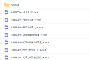 作业帮林琬晴高二物理2021年暑假尖端班课程