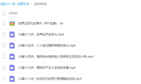 名师微课堂夏东平世界近现代史专题课程完结插图