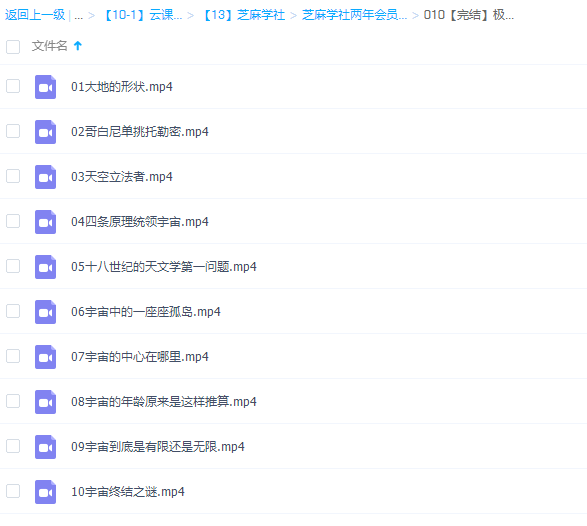 小灯塔课堂-极简天文史视频插图