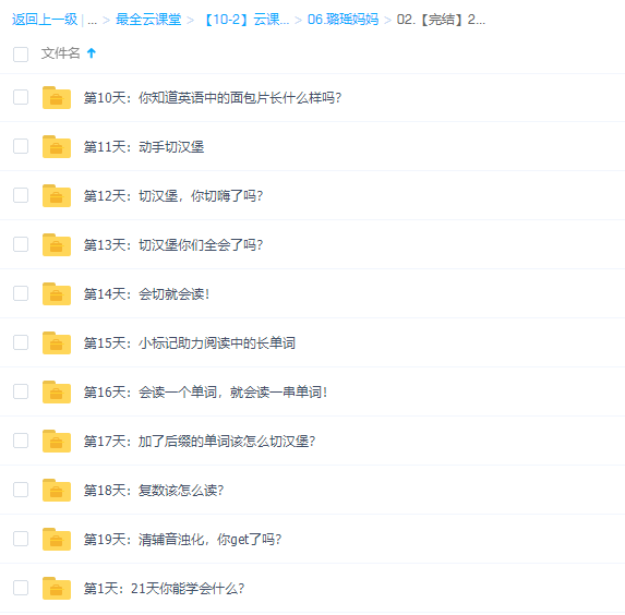 璐瑶妈妈-21天英语牛妈训练营高清视频课程插图