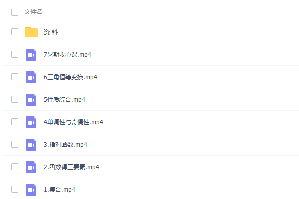 高中数学作业帮祖少磊2022年高考高三数学暑假尖端班完结插图