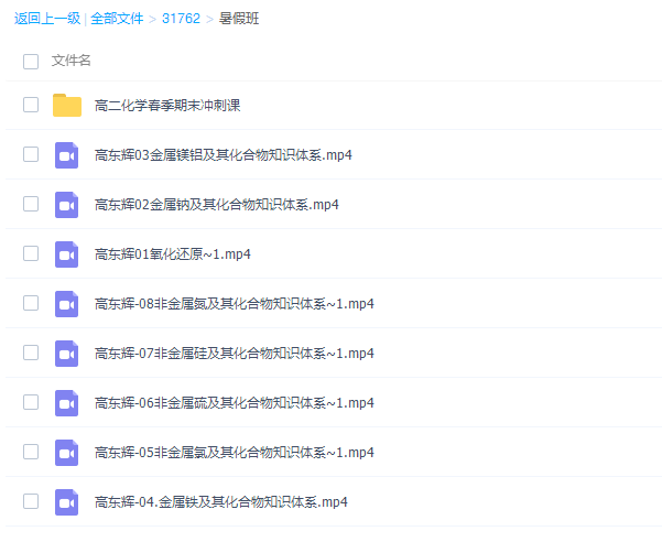 高中化学有道高东辉2022高考化学一轮复习暑假班化学课程插图
