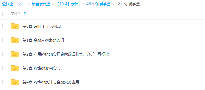 python金融实务从入门到精通（完结）插图