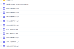 大头计算机二级视频课程包含讲义