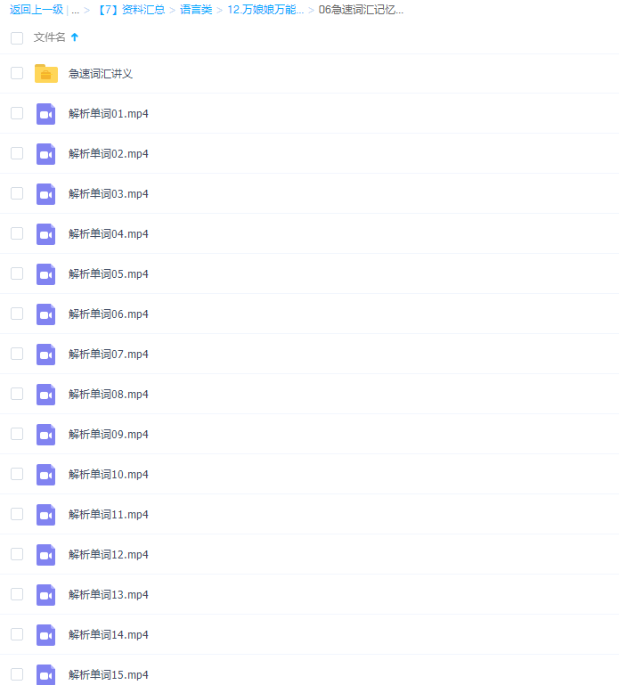 万娘娘实用英语急速词汇记忆篇30节(完结)插图