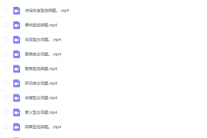 陈晴2020学魁榜高中政治训课合集