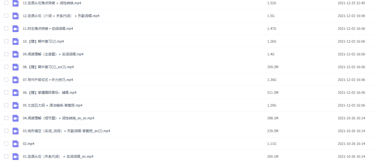 作业帮文煦刚2021秋季高一英语秋季尖端班更新17讲插图1