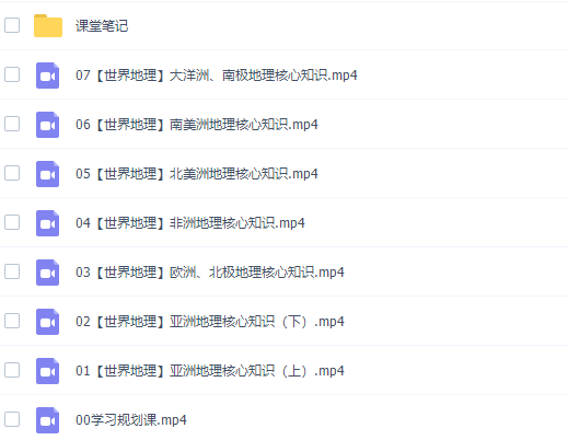 作业帮王群高二地理2022年寒假尖端班视频课程完结插图1