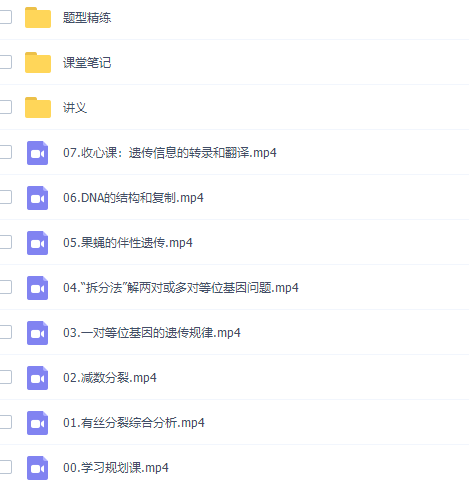 作业帮谢一凡高一生物2022年寒假尖端班课程插图2 作业帮谢一凡高一生物2022年寒假尖端班课程插图2