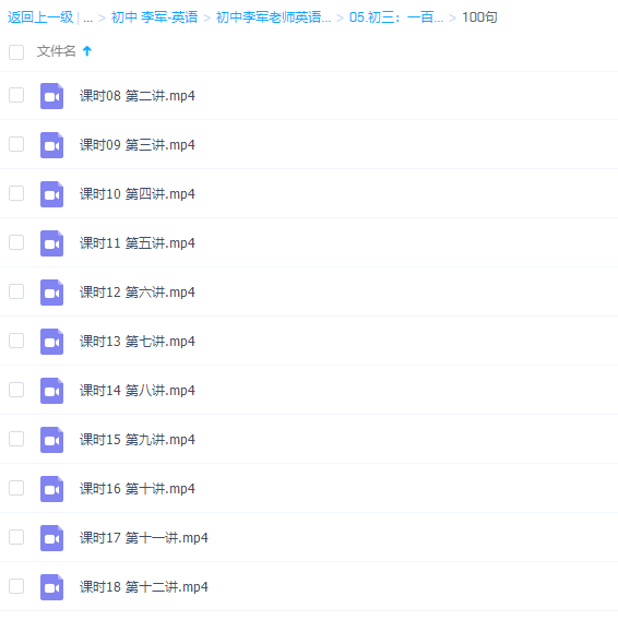 有道李军初中英语100个句子搞定1000单词及语法技巧教学视频插图