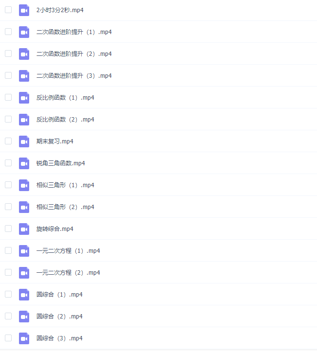 初中数学有道精品曹笑初三数学秋季提高班视频课程完结插图 初中数学有道精品曹笑初三数学秋季提高班视频课程完结插图