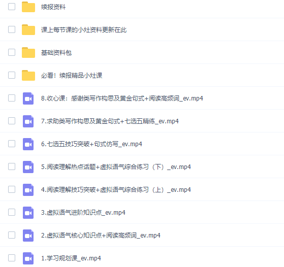 袁慧2022寒高二英语寒假尖端班8讲完结插图1 袁慧2022寒高二英语寒假尖端班8讲完结插图1