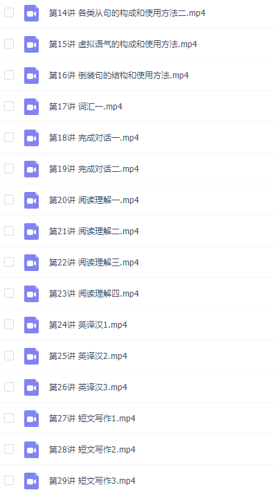 成人本科学士学位英语精讲班视频课程插图1