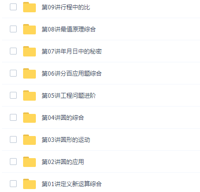 学而思李士超六年级数学培优2021年秋季班课程视频课程插图1 学而思李士超六年级数学培优2021年秋季班课程视频课程插图1