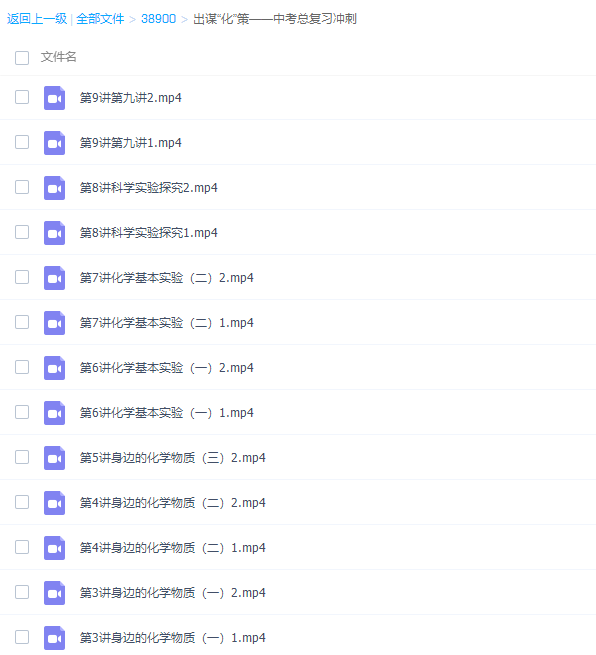 精华在线郭魁昌初三化学基础提高总复习课程插图3