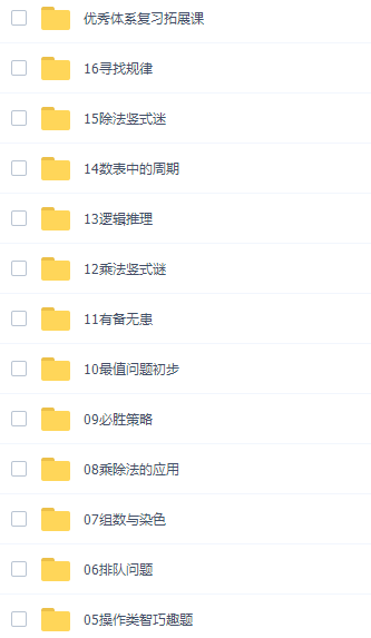 学而思王睿四年级数学培优2021年秋季班视频课程插图 学而思王睿四年级数学培优2021年秋季班视频课程插图