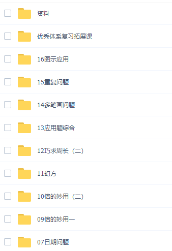 学而思王睿三年级数学培优2021年秋季班视频课程插图 学而思王睿三年级数学培优2021年秋季班视频课程插图