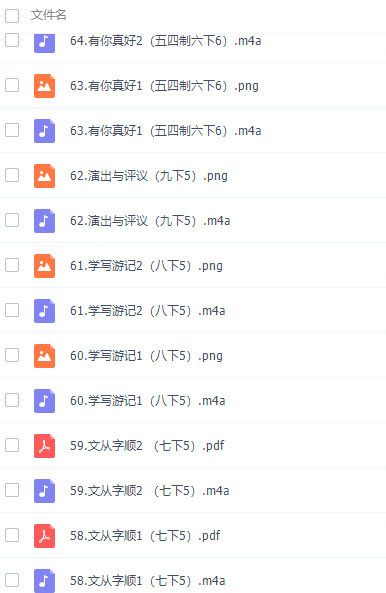 平说语文初中部编版教材作文详解高清完整资源插图1