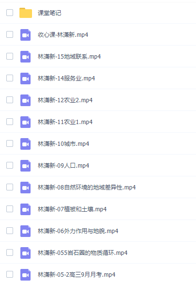 高途课堂林萧高三地理2021年秋季班新教材课程插图2