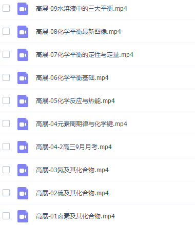 高途课堂高展高三化学2021年秋季班课程完结插图1