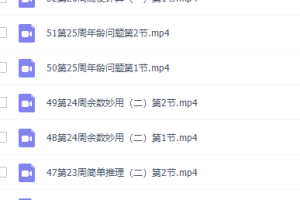 小学数学向天歌举一反三二年级奥数课程