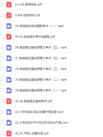 李玮乐学高考2021高考物理第三阶段视频完结插图3 李玮乐学高考2021高考物理第三阶段视频完结插图3