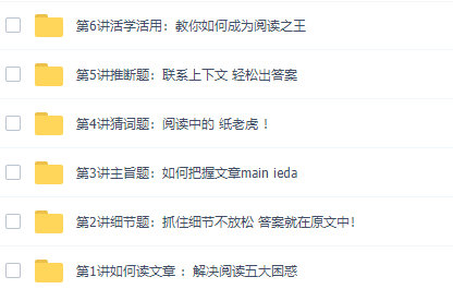 学而思焦傲初中英语阅读题型分类大突破插图