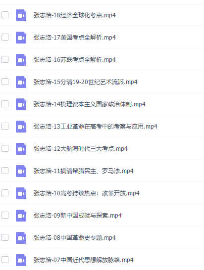 有道精品课张志浩高三历史2021年秋季班视频课程插图
