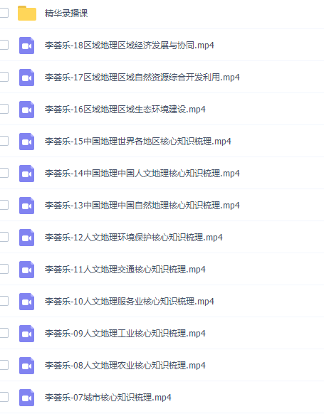 有道精品课李荟乐高三地理2021年秋季班完结插图