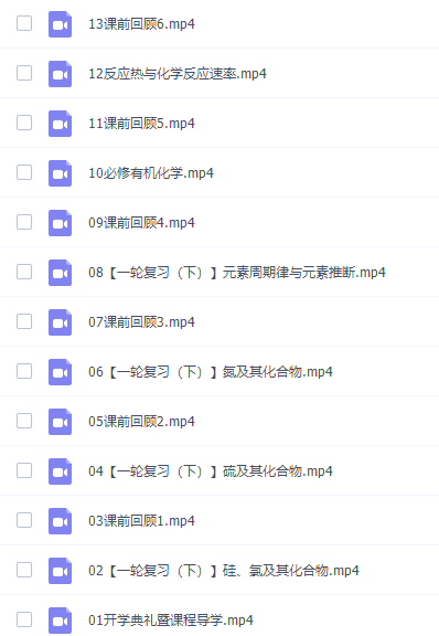 猿辅导李霄君高三化学2021年秋季班A+班课程完结插图3