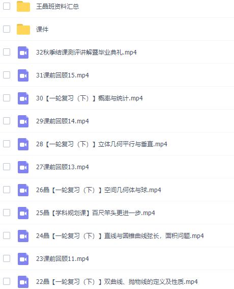 猿辅导王晶高三数学2021年秋季A+班课程完结插图1 猿辅导王晶高三数学2021年秋季A+班课程完结插图1