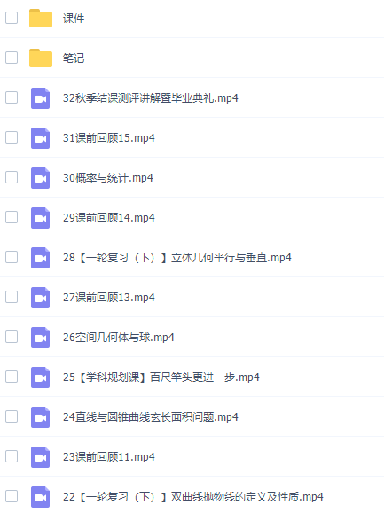 猿辅导孙明杰高三数学2021年秋季A+班课程完结插图1