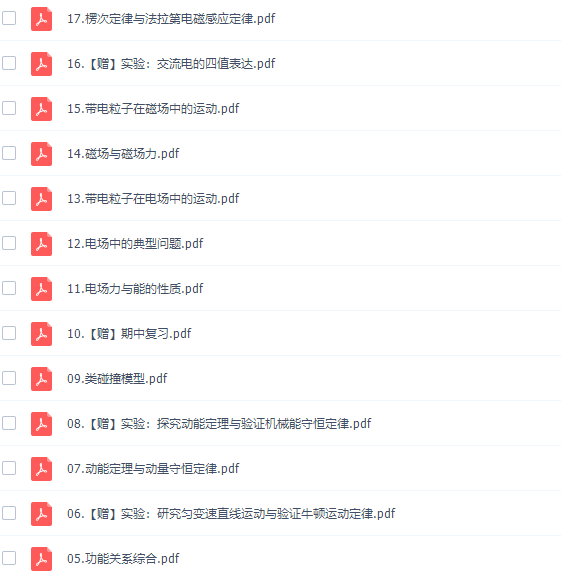 作业帮彭娟娟高三物理2021秋季尖端班课程完结插图1