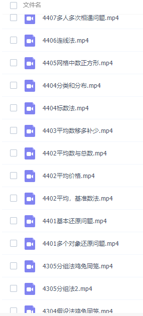 高斯数学四年级奥数看动画学四年级奥数课程插图3