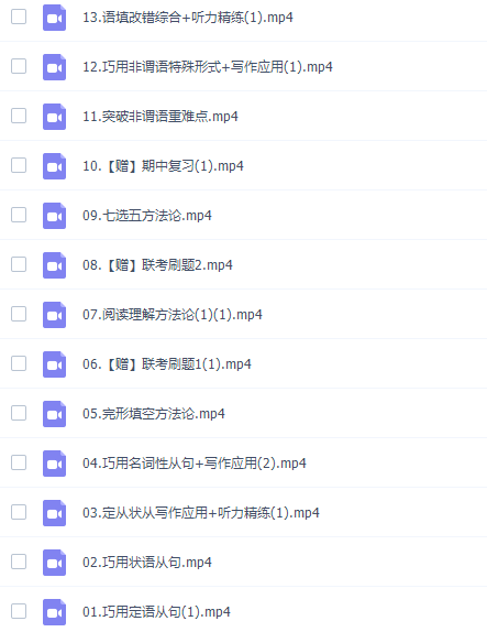 作业帮张亮高三英语2021年秋季尖端班课程完结插图2