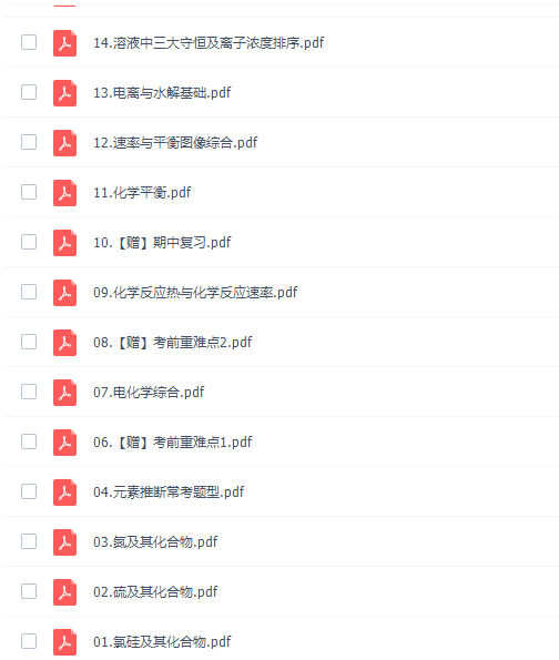 作业帮冯琳琳高三化学2021秋季尖端班课程插图1