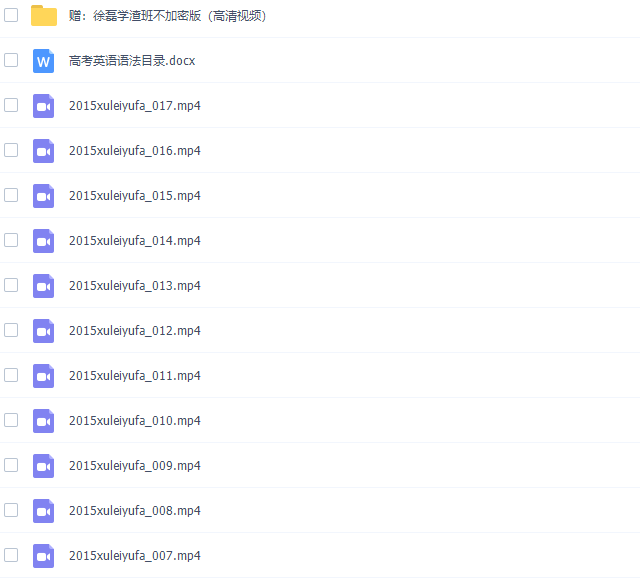 新东方徐磊高考英语语法(全民尊享版)插图 新东方徐磊高考英语语法(全民尊享版)插图