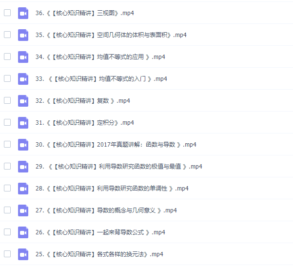 作业帮王自银高考数学零基础备考班视频(核心知识精讲)插图2 作业帮王自银高考数学零基础备考班视频(核心知识精讲)插图2