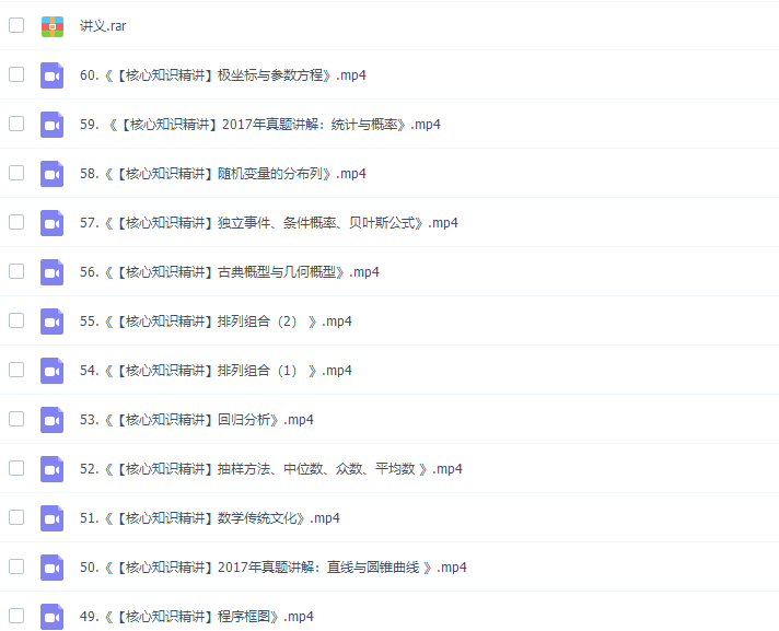 作业帮王自银高考数学零基础备考班视频(核心知识精讲)插图 作业帮王自银高考数学零基础备考班视频(核心知识精讲)插图