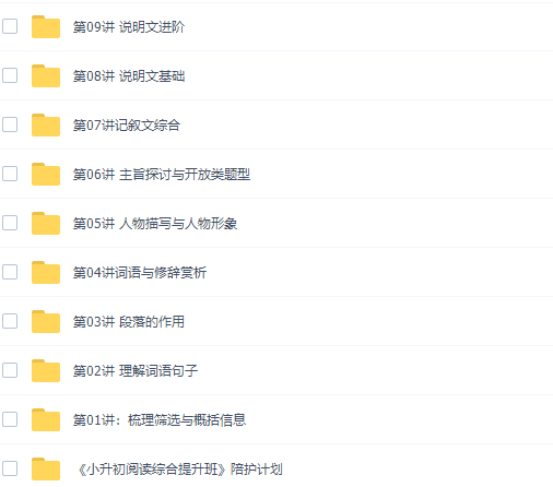 小升初拾伍课堂田园阅读综合课程（2020春季提升班）插图